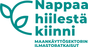 Nappaa Hiilestä kiinni - Maankäyttösektorin ilmastoratkaisut logo