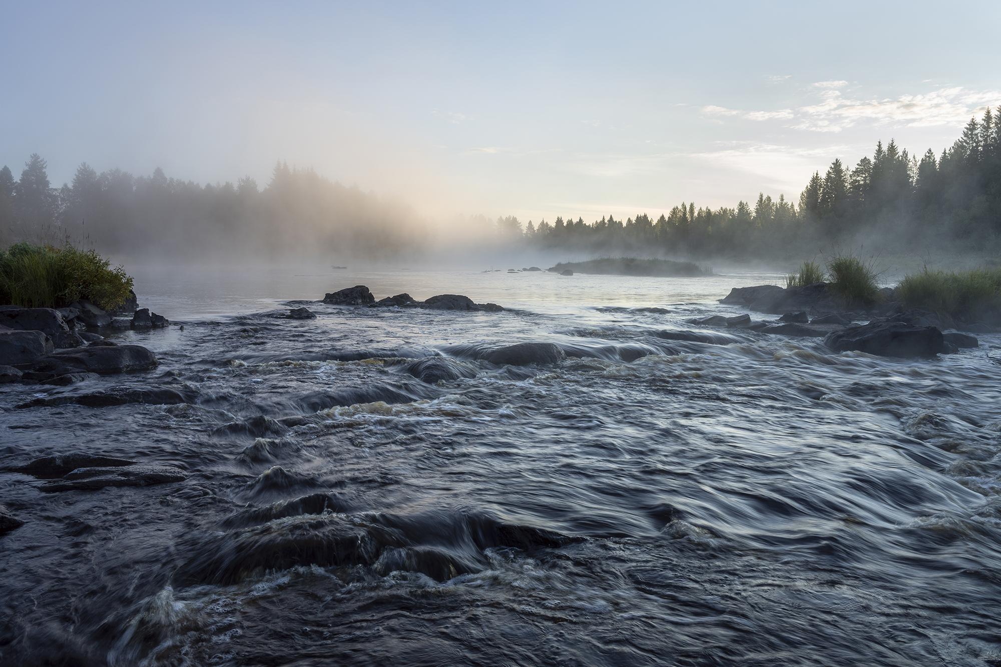 Simojoki aamuvalossa