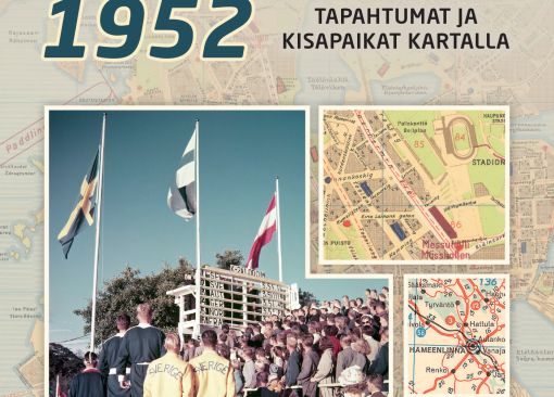 Helsingin olympialaiset 1952 -kirjan kansikuva